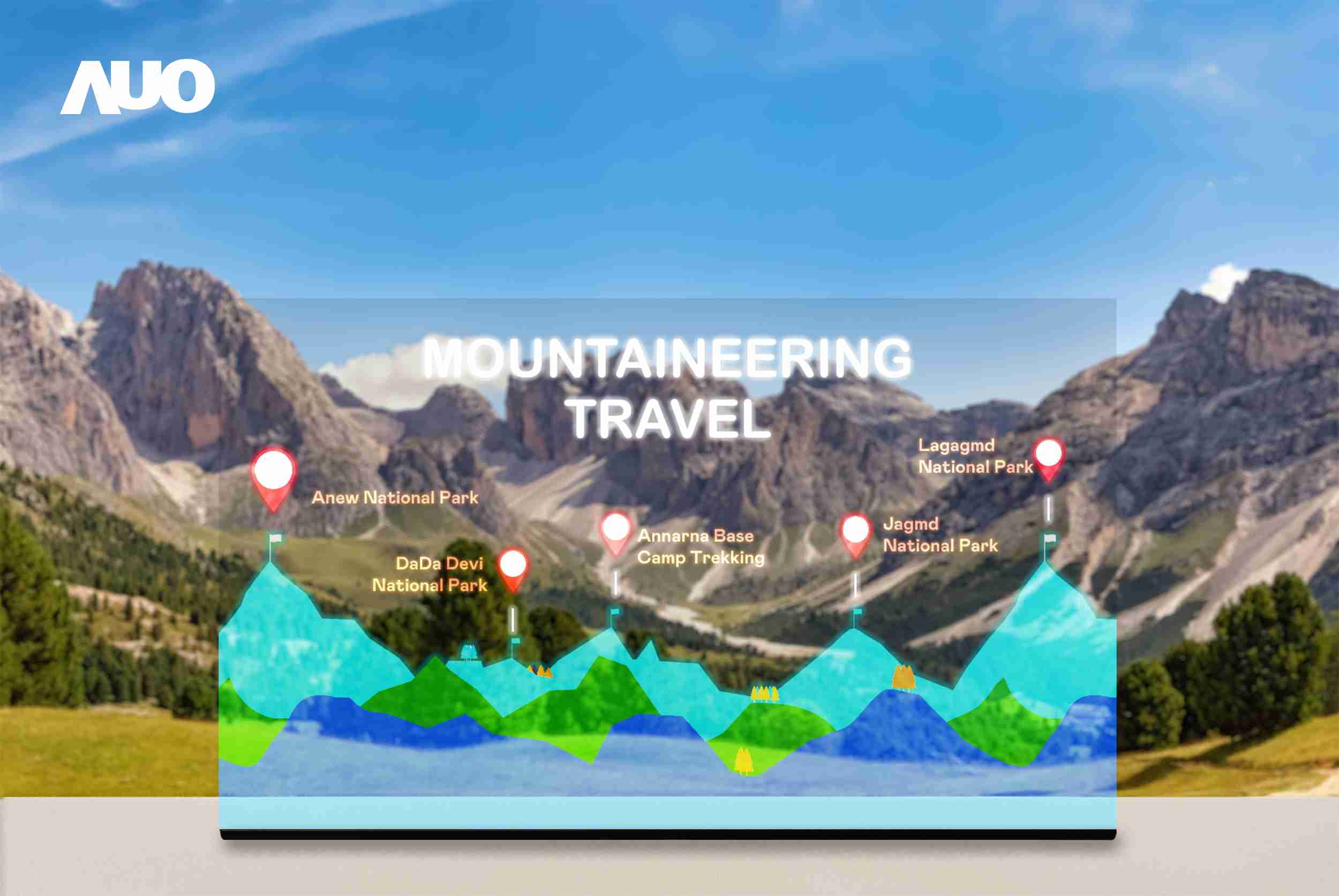 z6尊龙展示全球单片尺寸最大(*)42吋透明Micro LED显示器拼接而成的〝64吋透明Micro LED显示器〞，，，具备高透明度、、、1,000 nits高亮度、、、、广色域、、采用三边无边框的无缝拼接等多重特色，，呈现超高清、、、细腻画质而不遮挡后方视觉，，，，满足层峰需求，，，可广泛运用于零售、、艺术展览或商业空间等场域